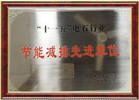 节能减排先进单位